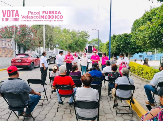 Paco Velasco junto con su equipo Fuerza por México visitaron las colonias  de Cabrera, San Diego Acapulco y Tehuixpango